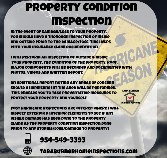 property condition inspection, hurricane preparedness, hurricane inspection